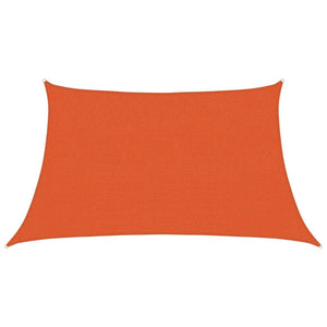 Solsegel 160 g/m² trapezoid orange 3/4x2 m HDPE