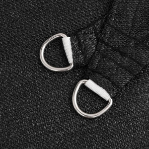 Solsegel 160 g/m² svart 2x5 m HDPE