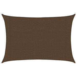 Solsegel 160 g/m² brun 3x4 m HDPE