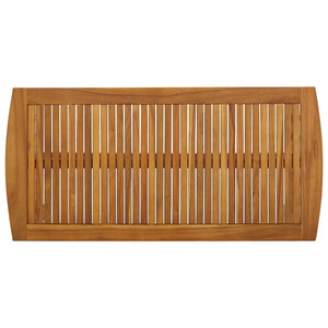 Soffbord 102x50x43 cm massivt akaciaträ