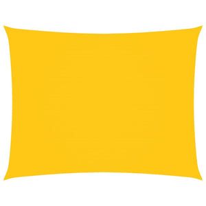 Solsegel oxfordtyg rektangulärt 3,5x4,5 m gul