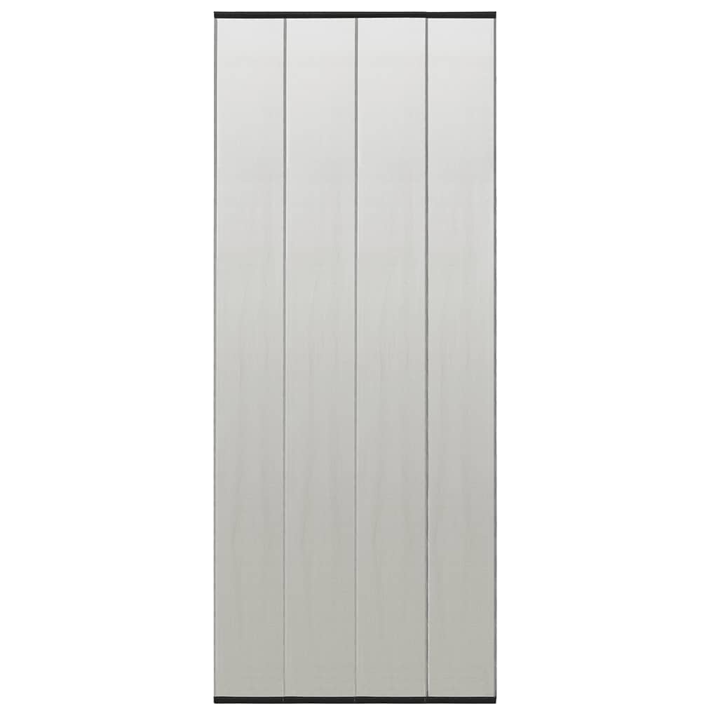 Insektsnät för dörr svart 100x220 cm polyester