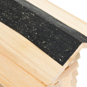 Bihotell massivt granträ 22x20x20 cm