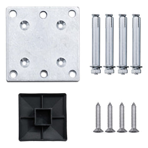 Staketpanel WPC 175x146 cm brun