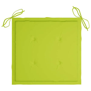 Trädgårdsstolar 2 st med dynor massivt akacia och stål