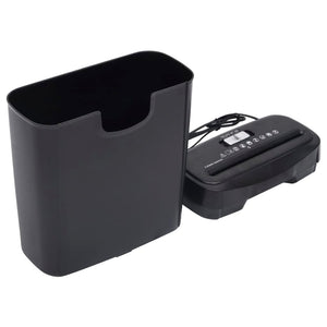 Dokumentförstörare 6 ark svart