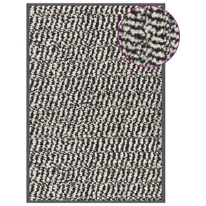 Dörrmatta tuftad 40x60 cm ljusbrun