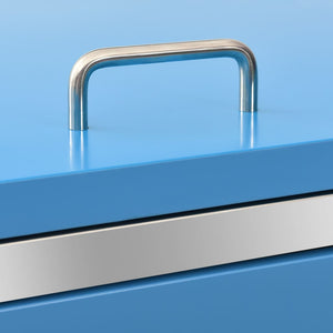 Skjul till tre sopkärl 207x77,5x112,5 cm rostfritt stål