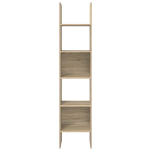 Bokhylla sonoma-ek 40x35x180 cm konstruerat trä