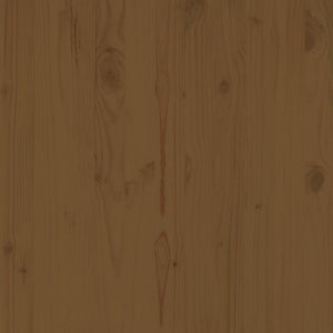 Hörnsektion till pallsoffa 3 st honungsbrun massiv furu