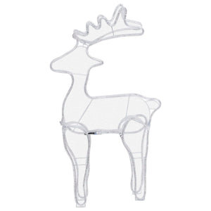 Juldekoration ren mesh 306 LED 60x24x89cm