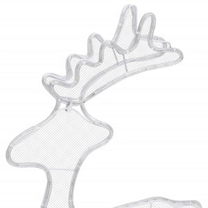 Juldekoration ren mesh 306 LED 60x24x89cm