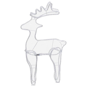 Juldekoration ren mesh 306 LED 60x24x89cm