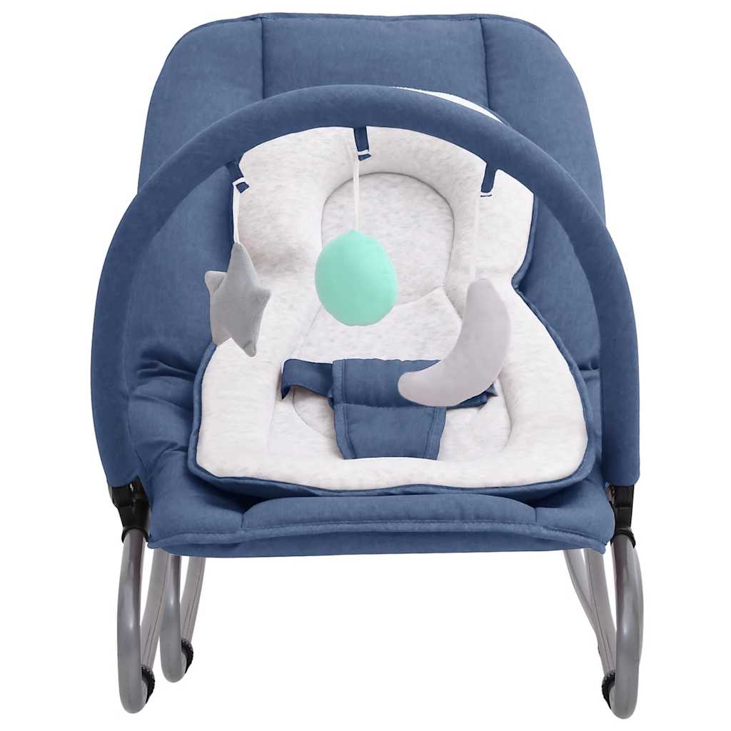 Babysitter marinblå stål