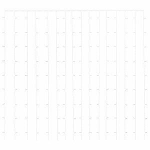 Ljusdraperi 3x3 m 300 lysdioder kallvit 8 funktioner