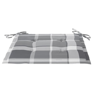 Hopfällbara trädgårdsstolar med dynor 8 st massivt akaciaträ