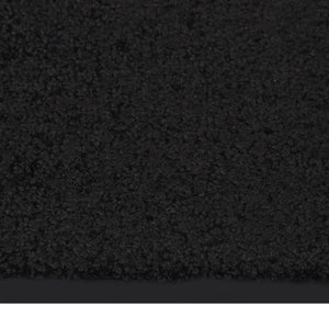 Dörrmatta svart 80x120 cm