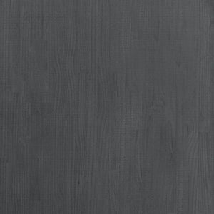 Bokhylla 3 hyllplan grå 80x30x105 cm massiv furu