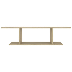 Väggmonterat tv-skåp sonoma-ek 103x30x26,5 cm