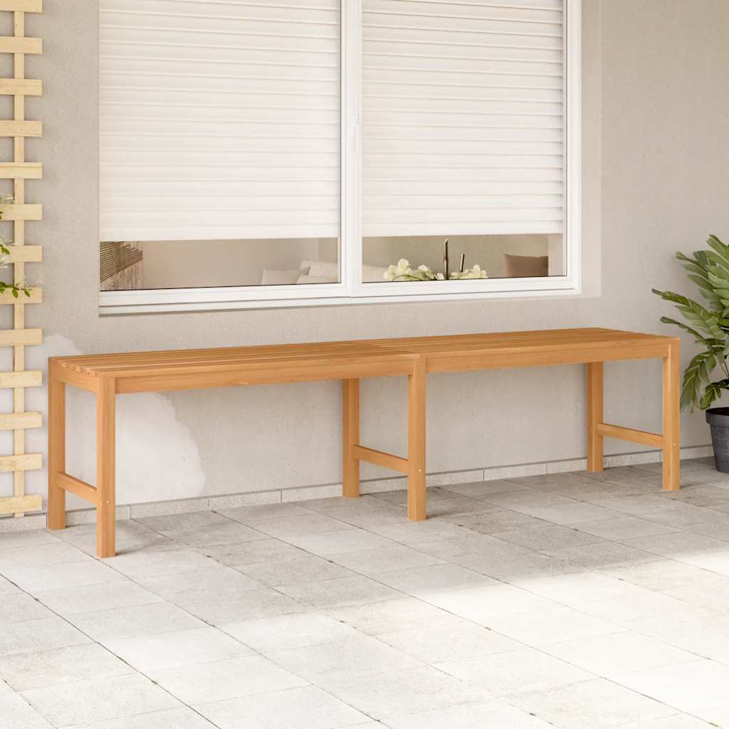 Trädgårdsbänk 180 cm massiv teak