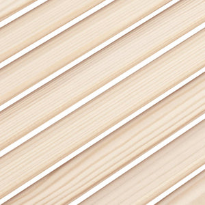 Skåpluckor lamelldesign 2 st 39,5x49,4 cm massiv furu