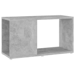 TV-bänk betonggrå 60x24x32 cm konstruerat trä