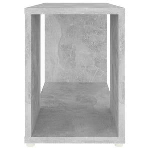 TV-bänk betonggrå 60x24x32 cm konstruerat trä