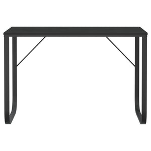 Datorbord svart 110x60x73 cm spånskiva