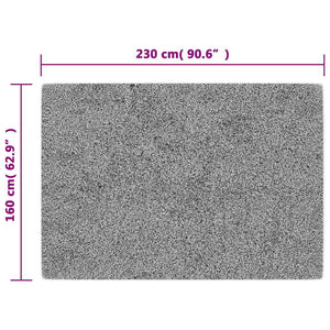 Matta tvättbar 160x230 cm beige halkfri