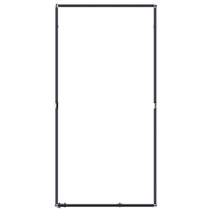 Hundgård för utomhusbruk stål 1,84 m²