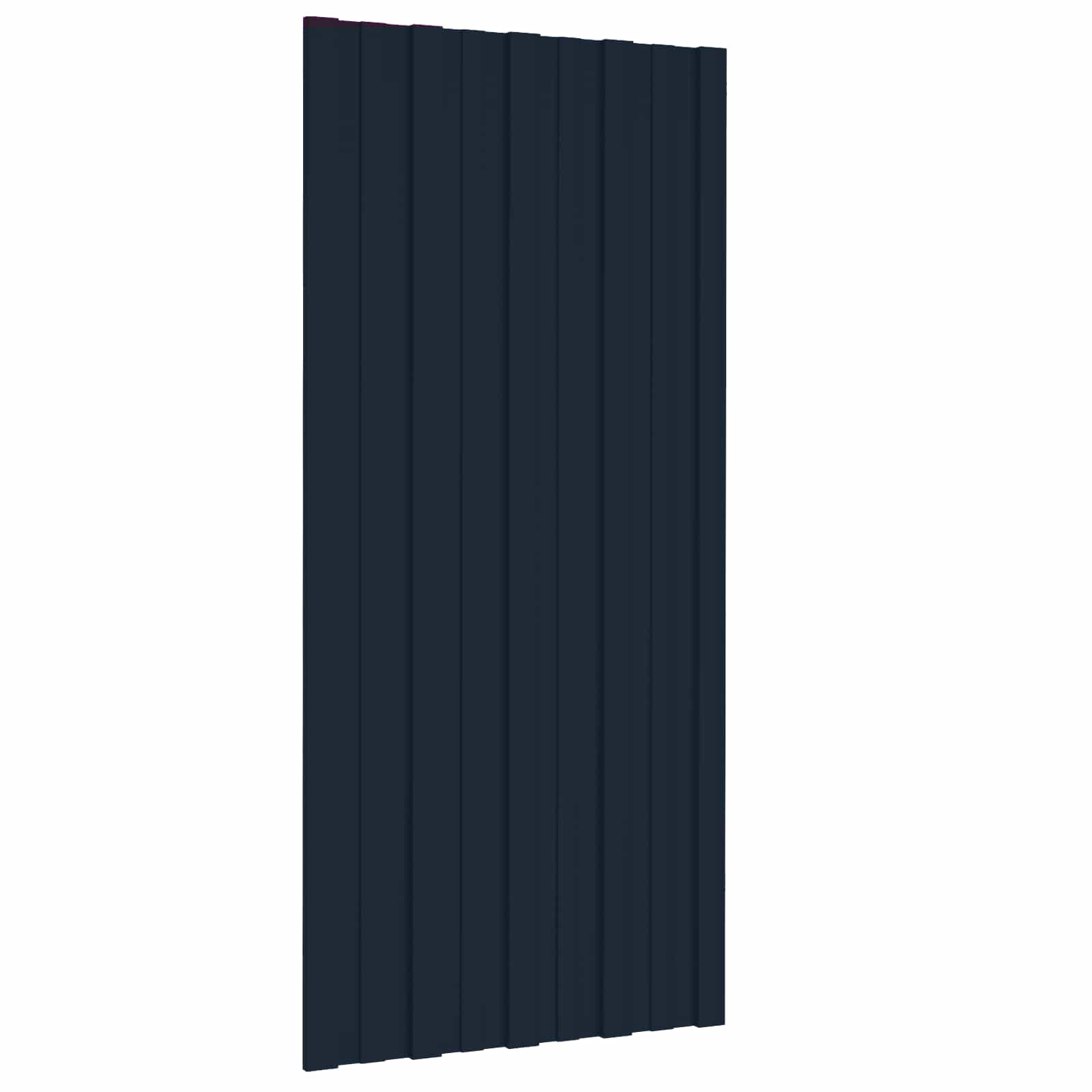 Takpanel 36 st Antracit 100 x 45 cm Galvaniserat stål