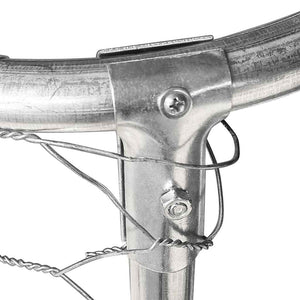 Hundgård för utomhusbruk med tak 300x300x150 cm