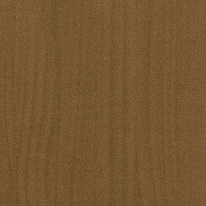 Bokhylla/Rumsavdelare honungsbrun 40x35x135 cm massiv furu