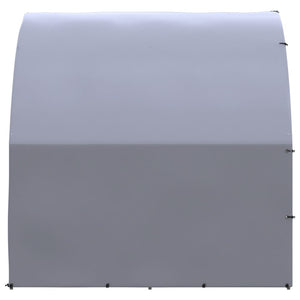 Hönsbur för utomhusbruk 3x8x2 m galvaniserat stål