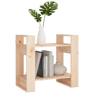 Bokhylla/rumsavdelare 60x35x57 cm massiv furu