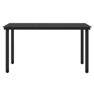 Matgrupp för trädgården med dynor 5 delar brun