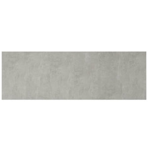 Vägghängd sänggavel betonggrå 240x1,5x80 cm konstruerat trä