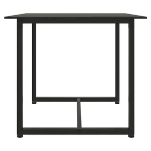 Soffgrupp för trädgård med dynor 3 delar svart konstrotting