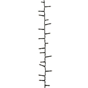 Ljusslinga med 400 LED kompakt varmvit 13 m PVC