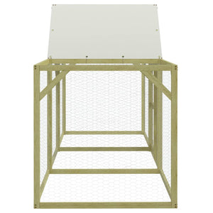 Hönshus 300x100x150 cm impregnerad massiv furu