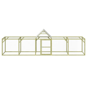 Hönshus 500x100x150 cm impregnerad massiv furu