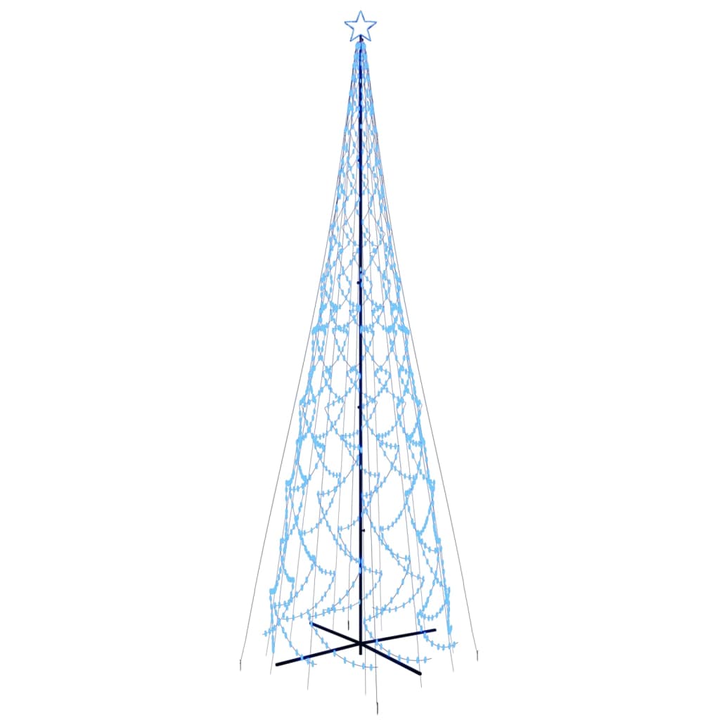 Julgranskon blå 3000 LEDs 230x800 cm