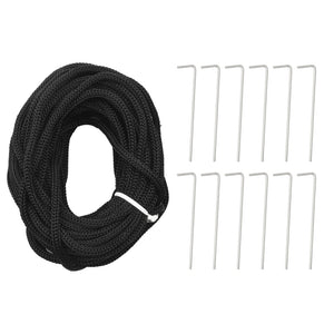 Julgran på flaggstång färgglada 732 LEDs 500 cm