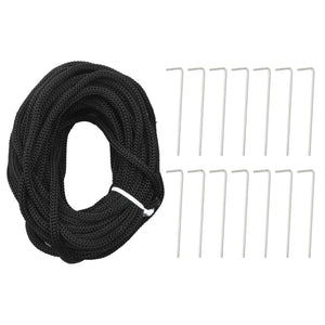 Julgran på flaggstång färgglad 1134 LEDs 800 cm