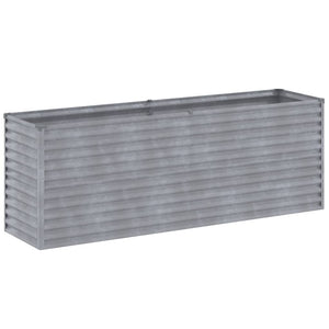 Upphöjd trädgårdsbädd 196x50x69 cm cortenstål