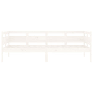 Dagbädd vit massiv furu 90x190 cm