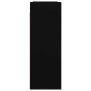 Väggskåp svart 69,5x32,5x90 cm