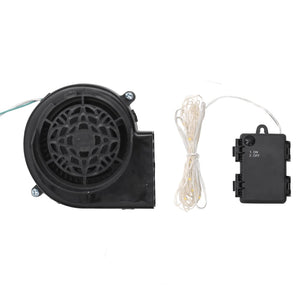 Uppblåsbar snögubbe med LEDs 120 cm