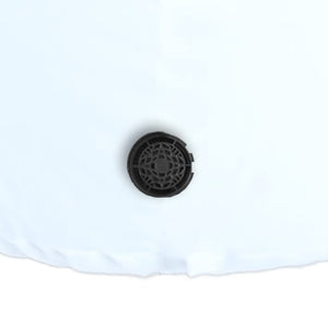 Uppblåsbar snögubbe med LEDs 120 cm