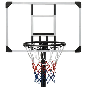 Basketkorg transparent 235-305 cm polykarbonat